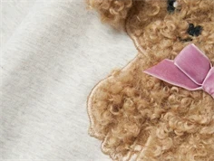 Name It peyote melange teddy hund sweatshirt